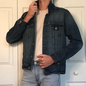Dark-Wash Denim Jacket